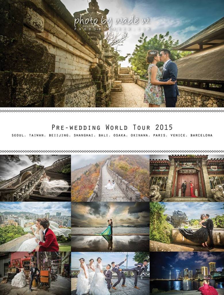 Photo by Wade W. Overseas pre-wedding 2015