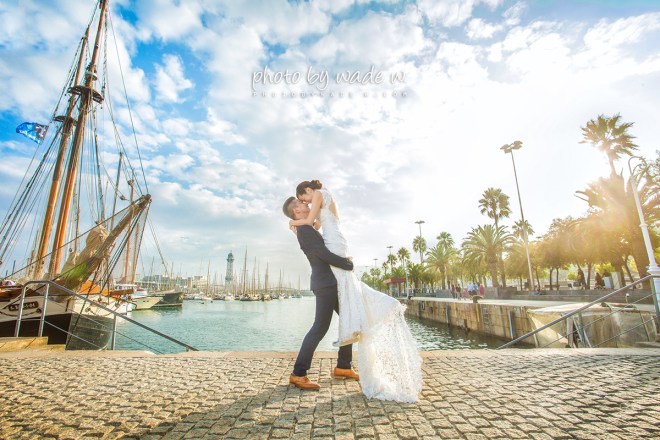 Photo by wade Spain Barcelona overseas pre-wedding 巴塞隆拿