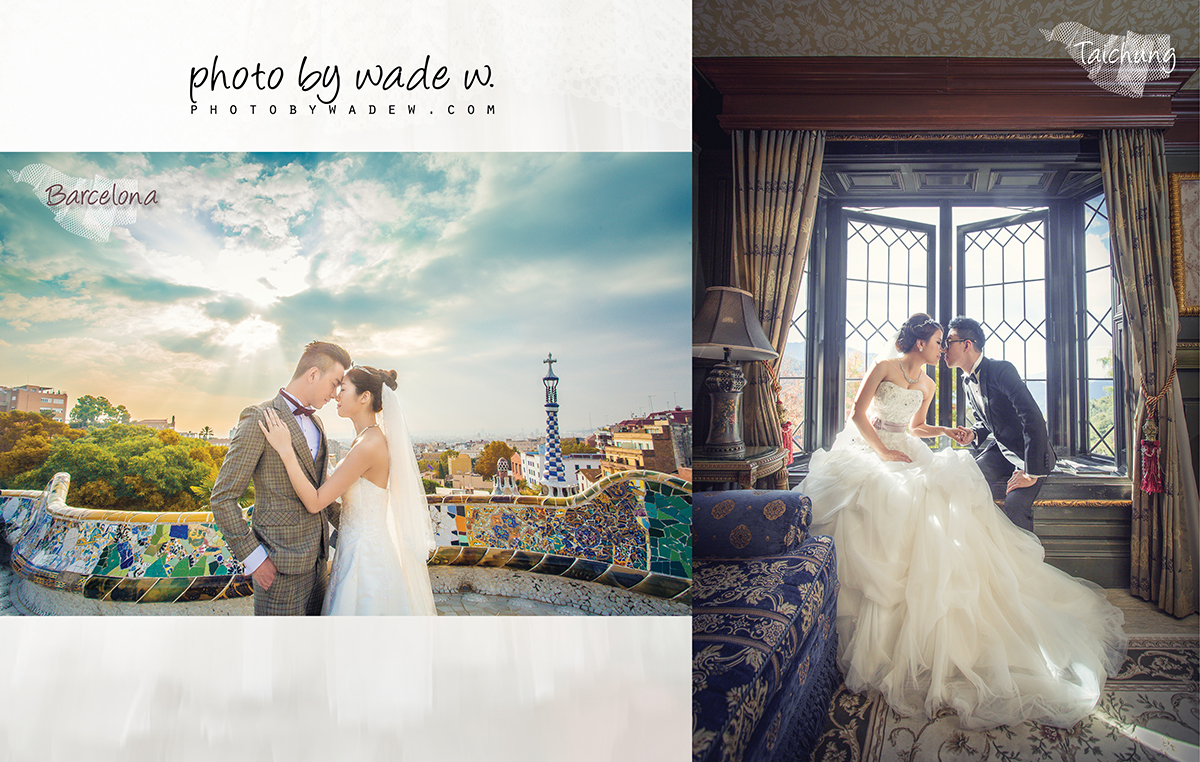 Taichung &amp; Barcelona 台中中 巴塞羅納 巴塞羅拿 pre-wedding  自助婚紗